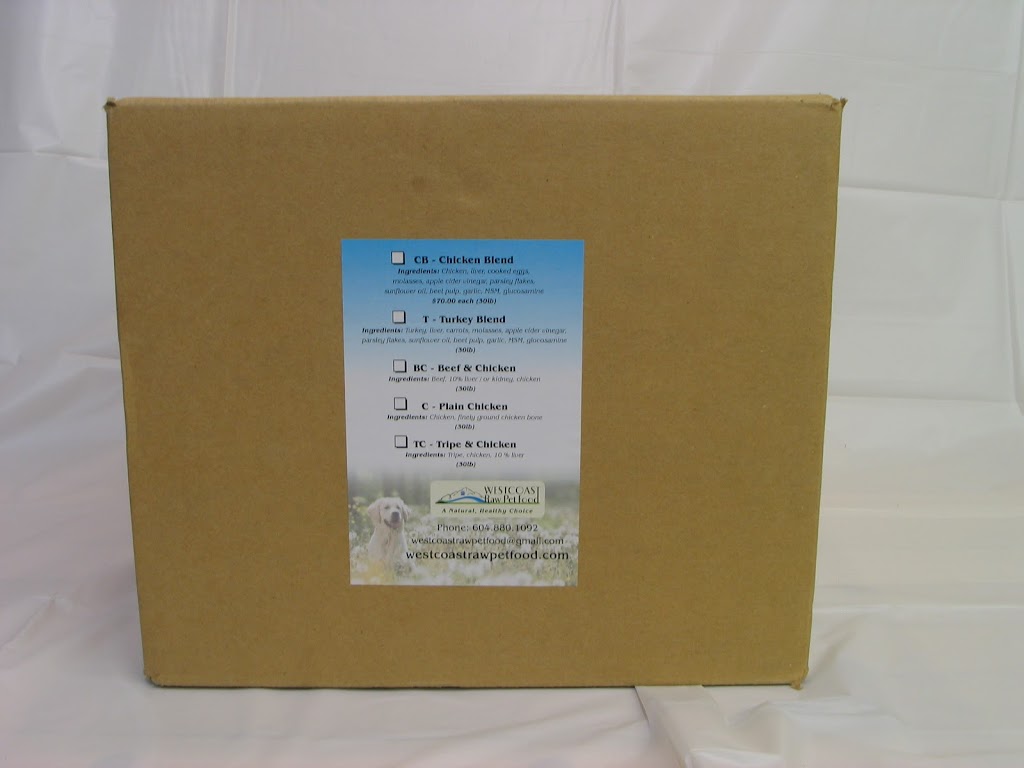 West Coast Raw Pet Food | 23329 Francis Ave, Langley Twp, BC V1M 2S5, Canada | Phone: (604) 880-1092