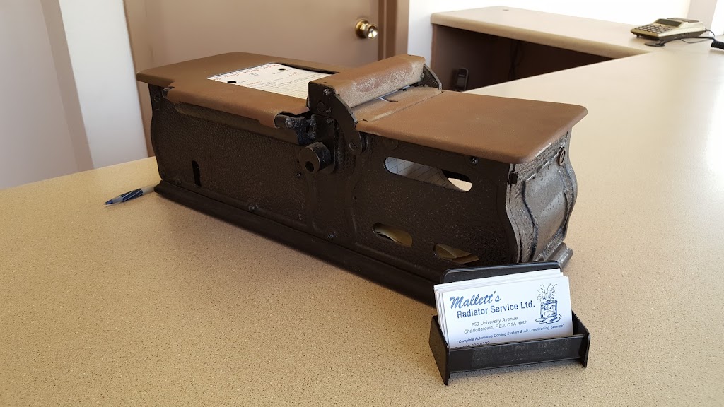 Malletts Radiator Service Ltd | 441 Brackley Point Rd, Brackley, PE C1E 3C2, Canada | Phone: (902) 892-6232
