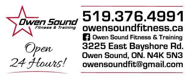 Owen Sound Fitness & Training | 3225 E Bayshore Rd, Owen Sound, ON N4K 5N3, Canada | Phone: (519) 376-4991