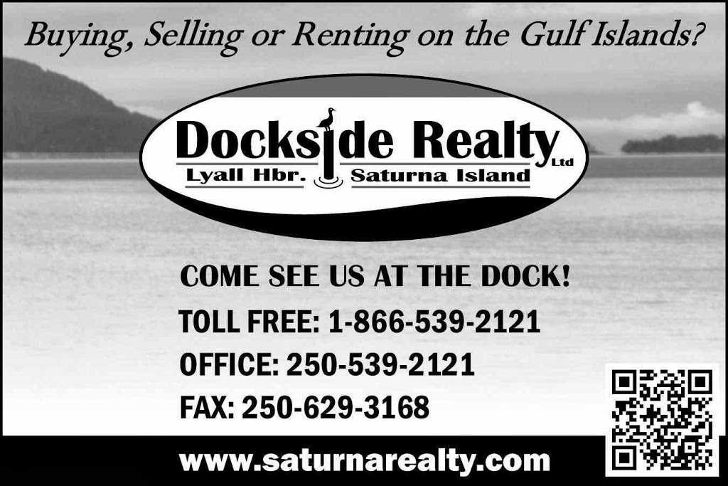 Dockside Realty | 102 E Point Rd, Saturna, BC V0N 2Y0, Canada | Phone: (250) 539-2121