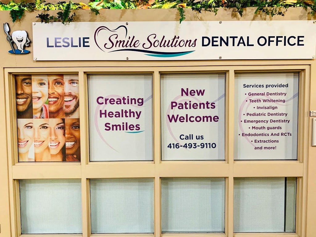 Leslie Smile Solutions Dental Office | 4800 Leslie St Unit 115, North York, ON M2J 2K9, Canada | Phone: (416) 493-9110