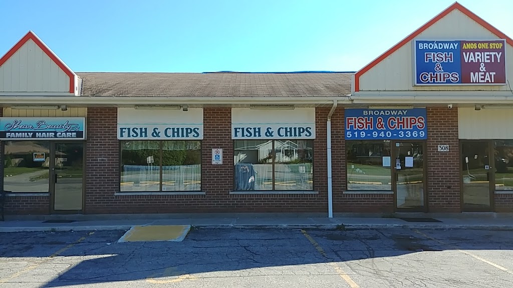 Broadway Fish & Chips | 308 Broadway, Orangeville, ON L9W 1L3, Canada | Phone: (519) 940-3369