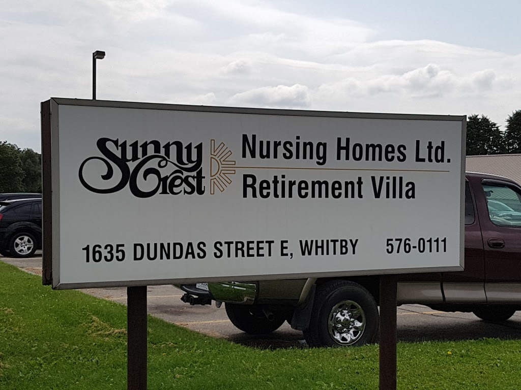 Sunnycrest Nursing Homes Ltd | 1635 Dundas St E, Whitby, ON L1N 2K9, Canada | Phone: (905) 576-0111