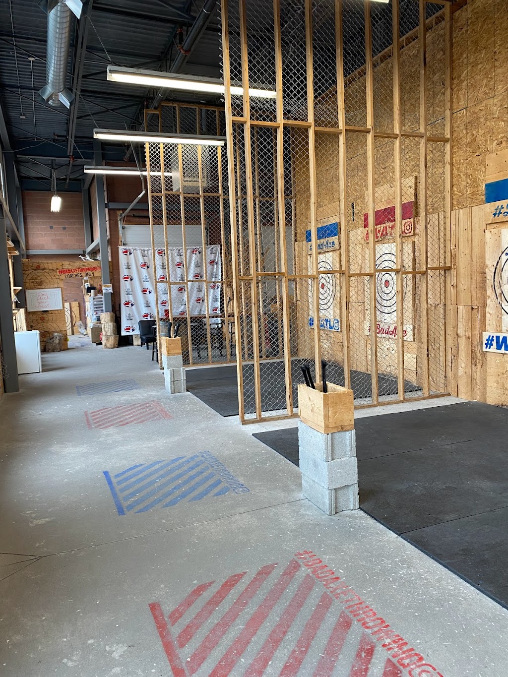 Bad Axe Throwing Mississauga | 4880 Tomken Rd Unit #1, Mississauga, ON L4W 1J8, Canada | Phone: (844) 818-0999