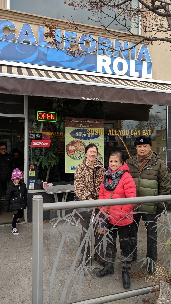California Roll | 1634 Bayview Ave, Toronto, ON M4S 1T3, Canada | Phone: (416) 322-6668