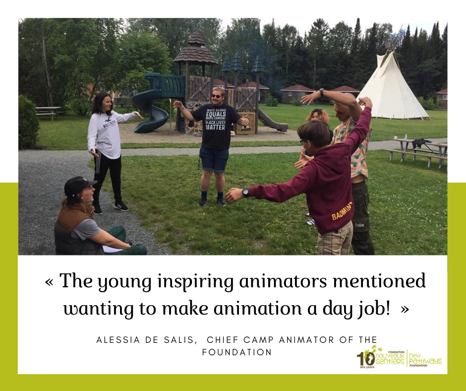 La Fondation Nouveaux sentiers | 250 Pl. Chef Michel Laveau #102, Wendake, QC G0A 4V0, Canada | Phone: (418) 843-4173
