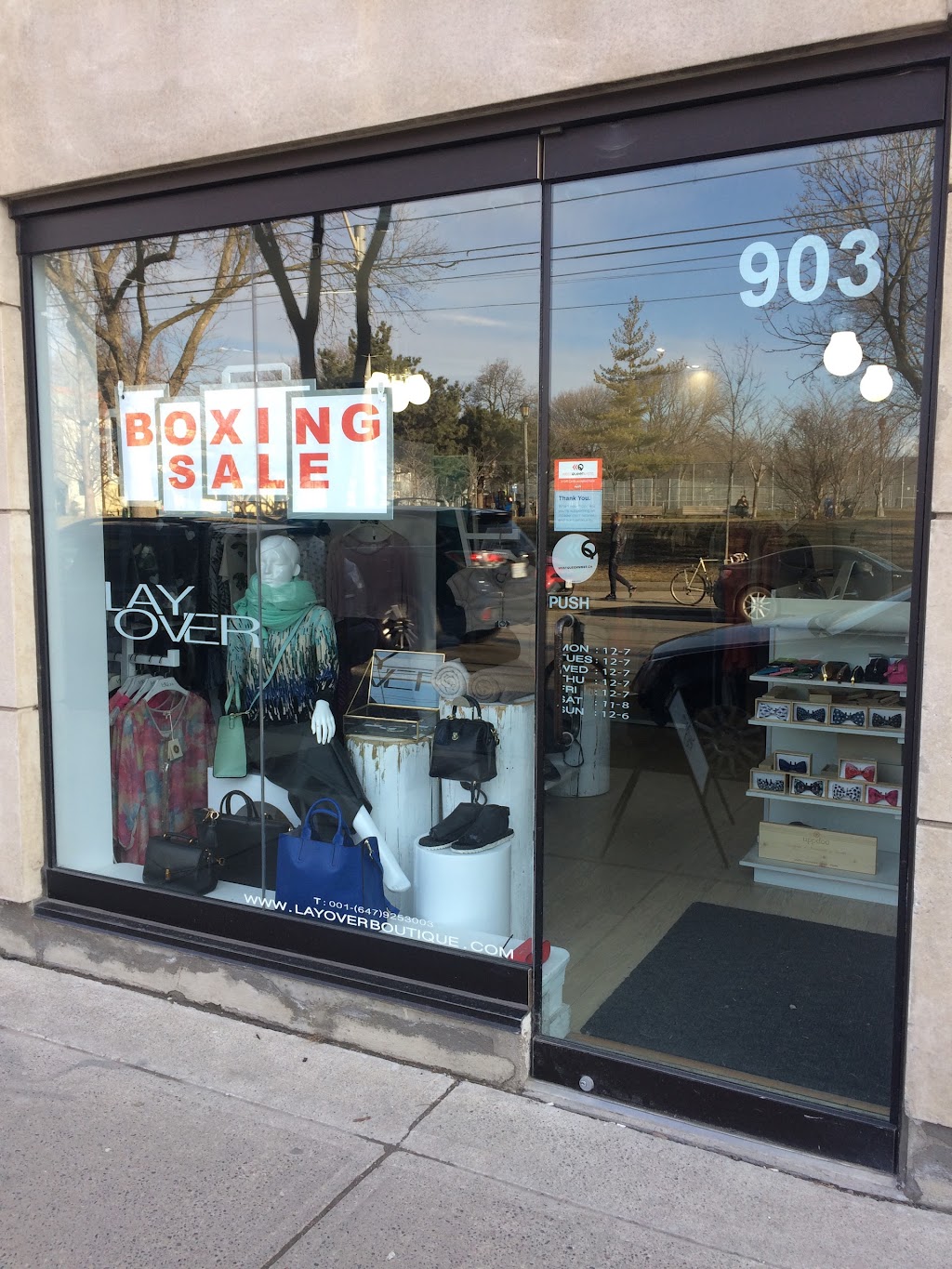 Layover | 903 Queen St W, Toronto, ON M6J 1G5, Canada | Phone: (647) 925-3003