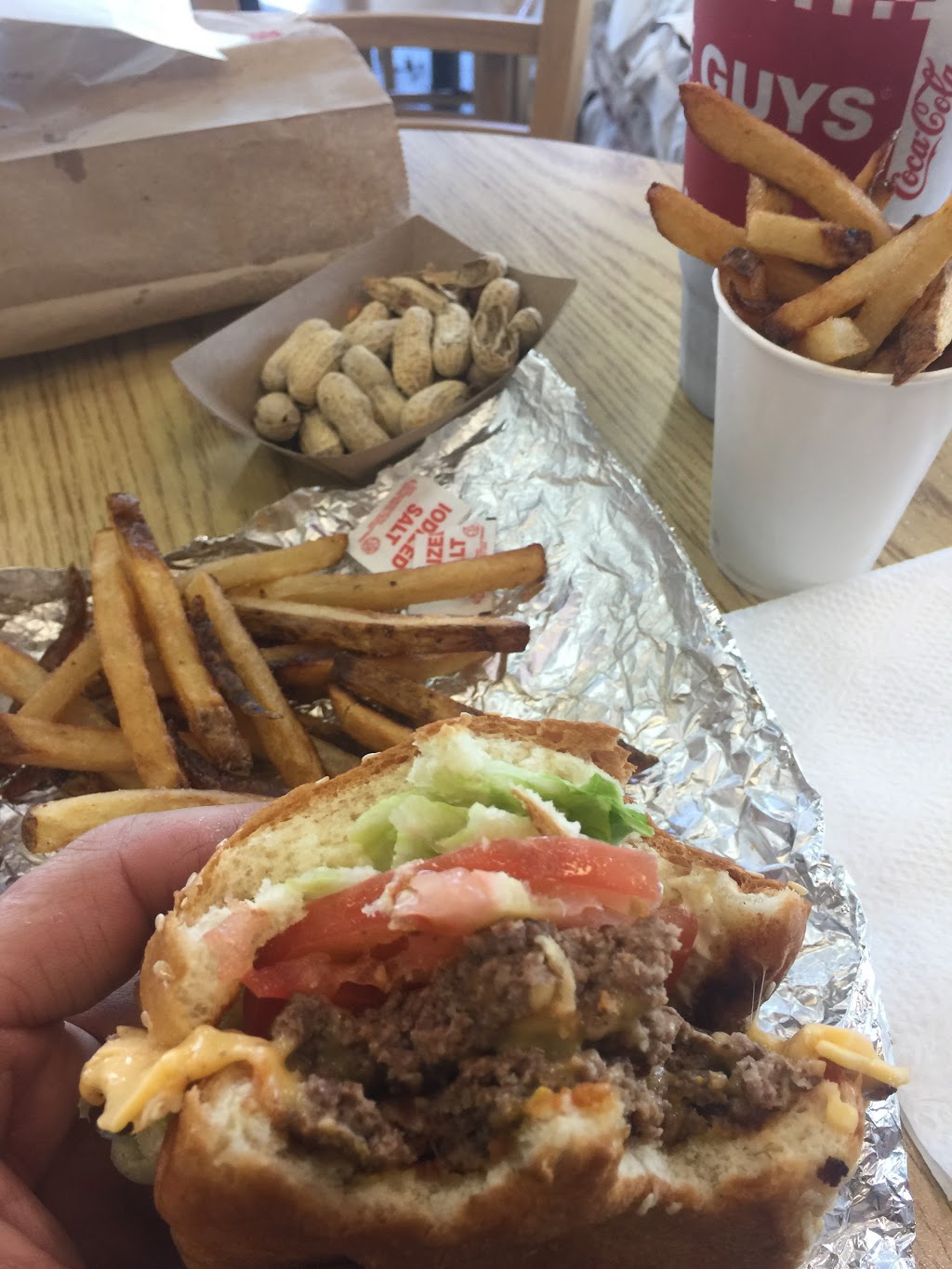 Five Guys | 6222 Currents Dr NW, Edmonton, AB T6W 0L8, Canada | Phone: (780) 438-4450