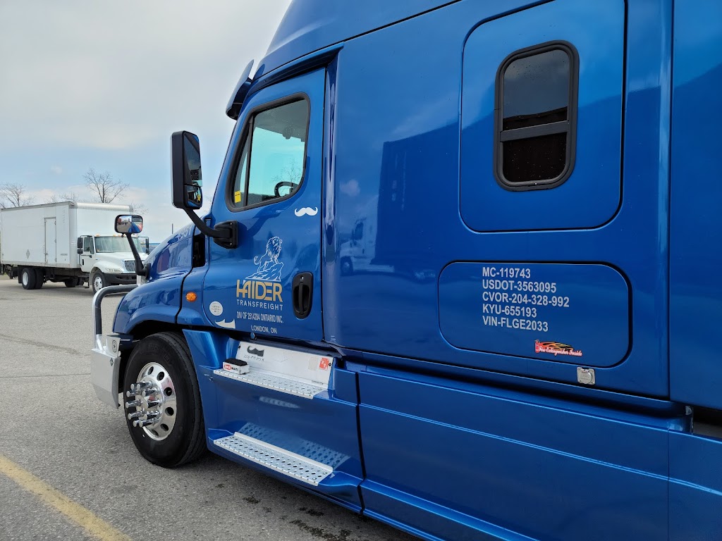 HAIDER TRANSFREIGHT | 3 Hawthorn Ct, St Thomas, ON N5P 0A1, Canada | Phone: (519) 931-7411