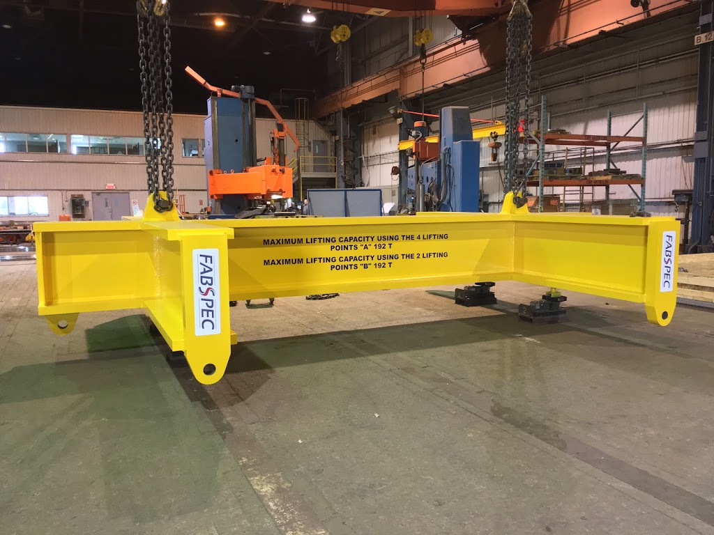 Fabspec Inc. (Usine principale / Main shop) | 1800 de la Marine, Sorel-Tracy, QC J3R 0A8, Canada | Phone: (450) 742-0451