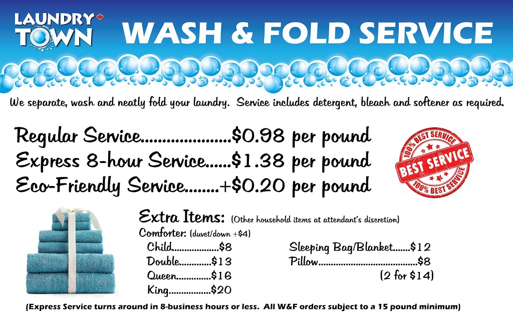 Laundry Town Canada | 1635 Lawrence Ave W, North York, ON M6L 3C9, Canada | Phone: (416) 245-9274