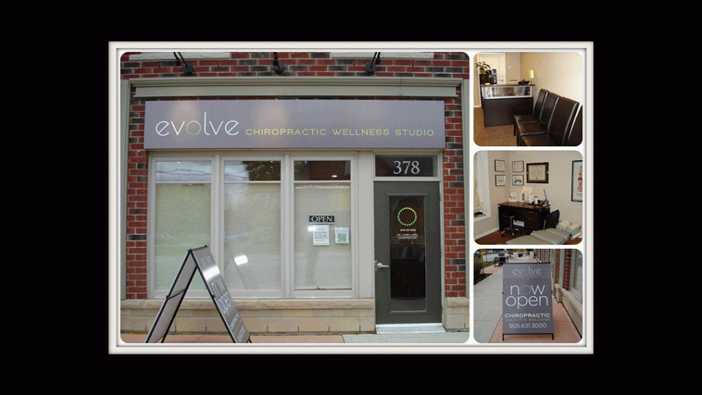 Evolve Chiropractic Wellness Studio - Dr. Laura Lardi, DC | 378 Plains Rd E, Burlington, ON L7T 0A4, Canada | Phone: (905) 631-3000