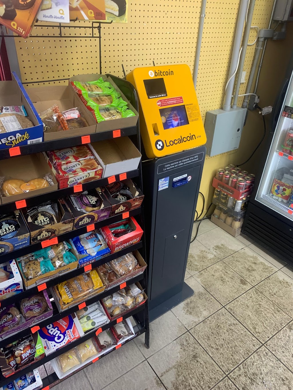 Localcoin Bitcoin ATM - Depanneur 7 Jours - Harnois | 329 Rue Notre Dame, Saint-Pie, QC J0H 1W0, Canada | Phone: (877) 412-2646