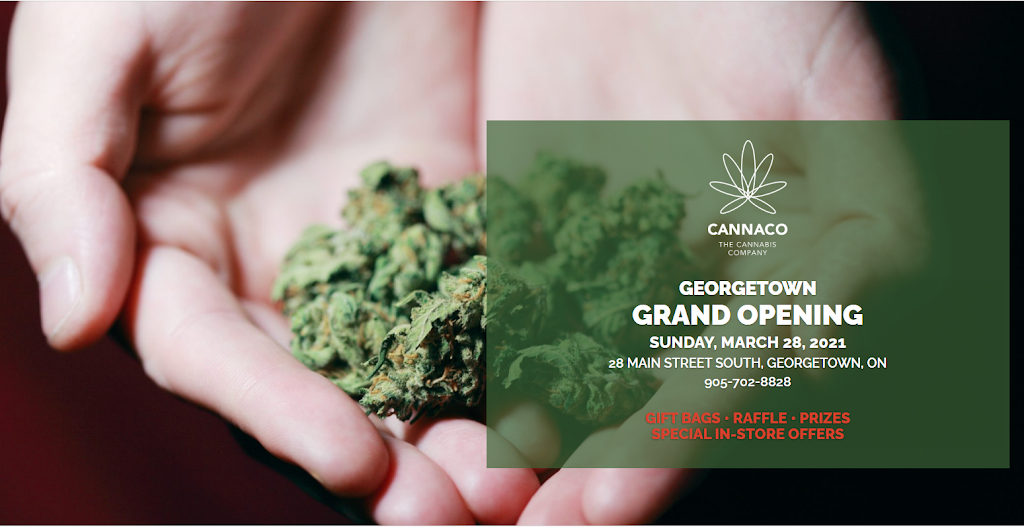 Cannaco - Georgetown | 28 Main St S, Georgetown, ON L7G 3G6, Canada | Phone: (905) 702-8828