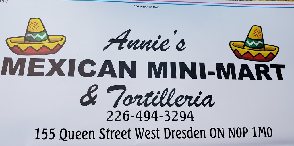 Annies Mexican Mini-Mart | 155 Queen St W, Dresden, ON N0P 1M0, Canada | Phone: (226) 494-3294