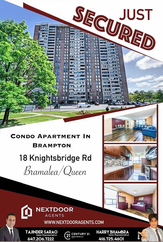 Tajinder Sarao, Century 21 Empire Realty Inc. - Top Real Estate Agent in Brampton | 80 Pertosa Dr Unit # 2, Brampton, ON L6X 5E9, Canada | Phone: (647) 206-7222
