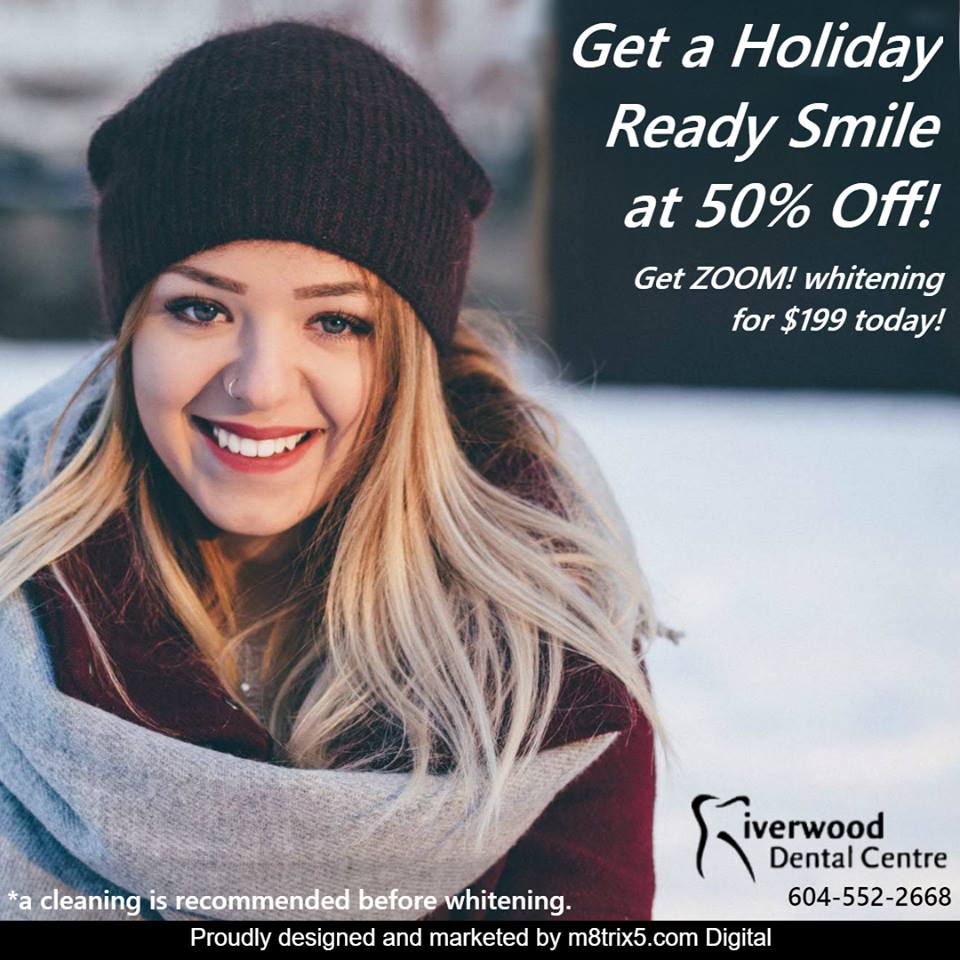 Riverwood Dental Centre | 1250 Dominion Ave, Port Coquitlam, BC V3B 8G7, Canada | Phone: (604) 552-2668