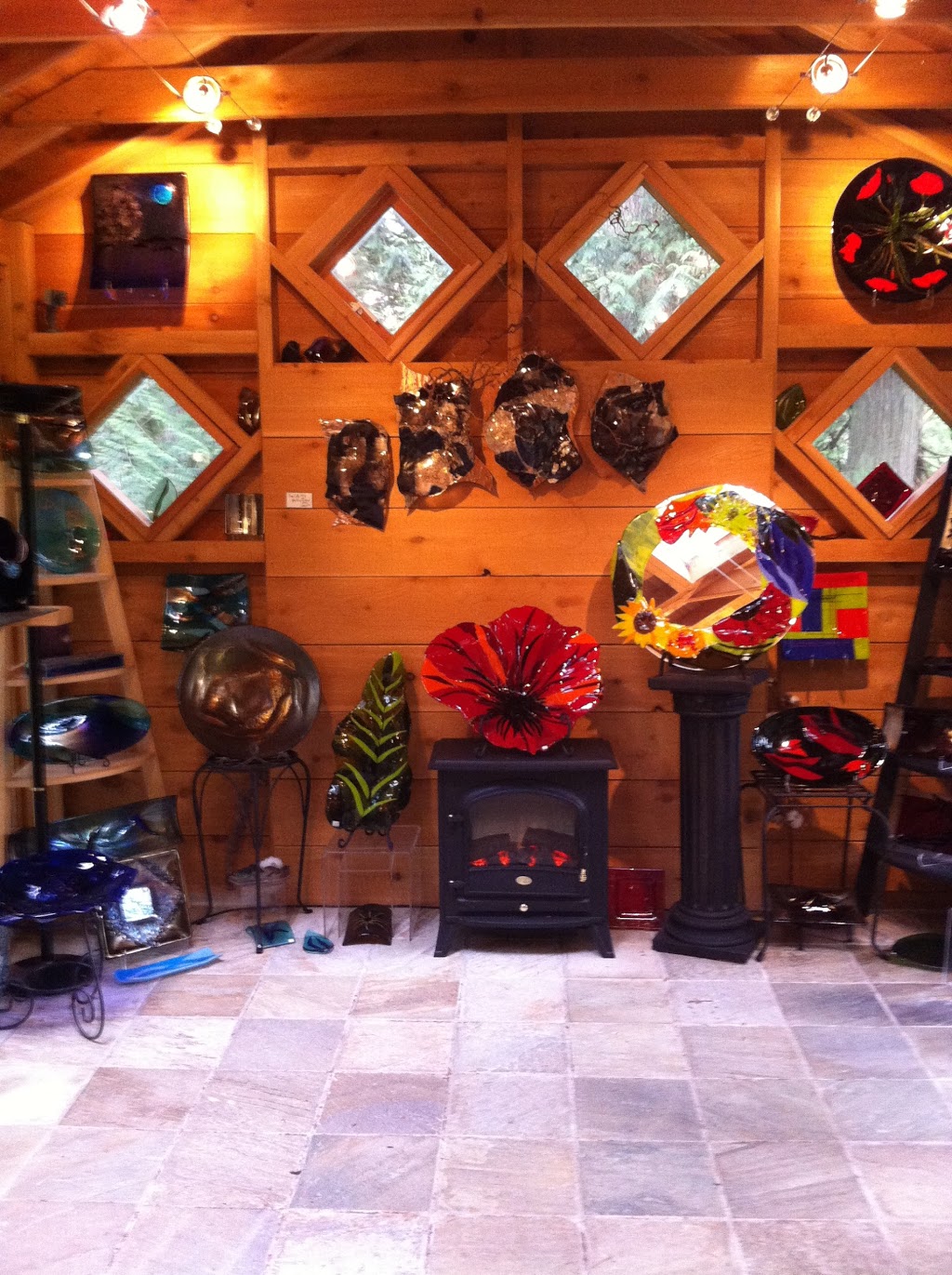 Marcia DeVicque Glassworks | 9840 Porlier Pass Rd, Galiano Island, BC V0N 1P0, Canada | Phone: (250) 539-5051