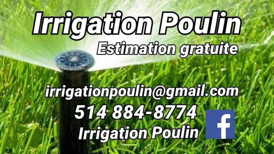 Irrigation Poulin | 256 Bd Kennedy, Châteauguay, QC J6K 0C8, Canada | Phone: (514) 884-8774
