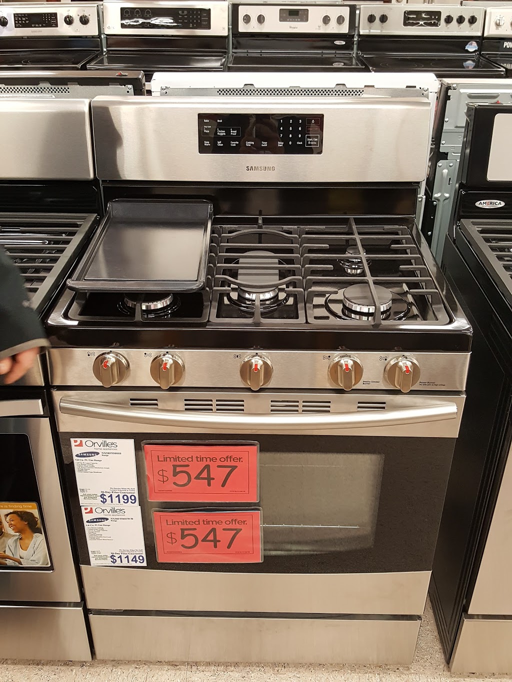 Orvilles Home Appliances | 3485 Amelia Drive, W Quaker St, Orchard Park, NY 14127, USA | Phone: (716) 825-2200