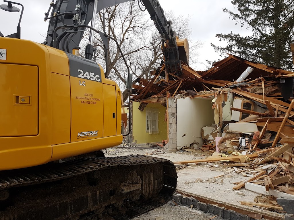 ISA CO. Excavating & Demolition Services | 9 Cedar Ave, Markham, ON L3T 3W1, Canada | Phone: (647) 869-7020