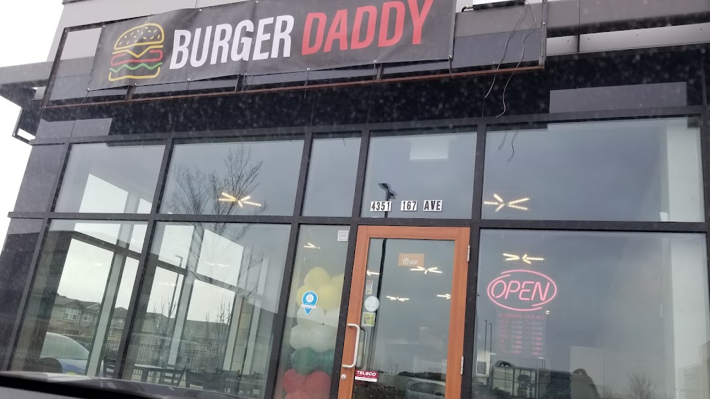 Burger daddy | 4351 167 Ave NW, Edmonton, AB T5Y 6L9, Canada | Phone: (780) 424-4256