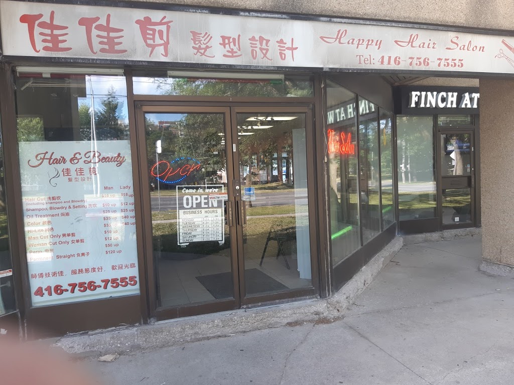 Happy Hair Salon | 3430 Finch Ave E, Scarborough, ON M1W 2R5, Canada | Phone: (416) 756-7555