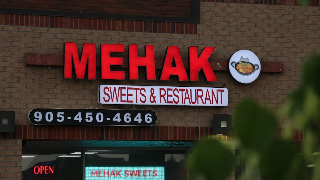 Mehak Sweets & Restaurant | 10725 McLaughlin Rd, Brampton, ON L7A 3E5, Canada | Phone: (905) 450-4646