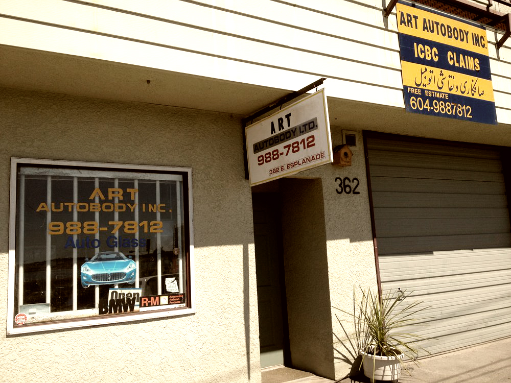 Art Autobody Inc | 362 Esplanade E, North Vancouver, BC V7L 1A4, Canada | Phone: (604) 988-7812