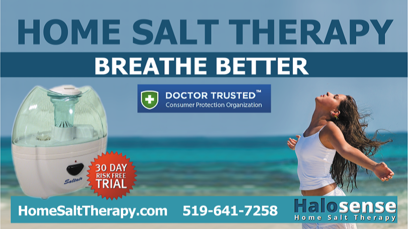 Home Salt Therapy | Halosense Inc | 48 Knights Bridge Rd, London, ON N6K 3R4, Canada | Phone: (519) 641-7258
