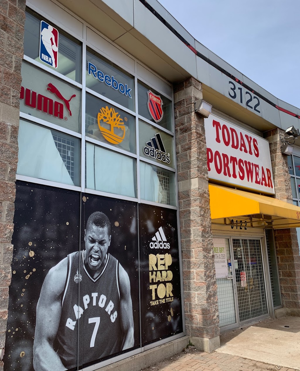 Todays Sportswear | 3122 Eglinton Ave E, Scarborough, ON M1J 2H1, Canada | Phone: (416) 265-1888