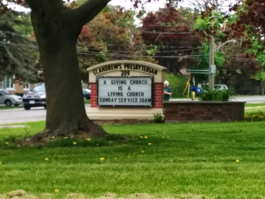 Saint Andrews Presbyterian Church | 209 Cochrane St, Whitby, ON L1N 5H9, Canada | Phone: (905) 668-4022