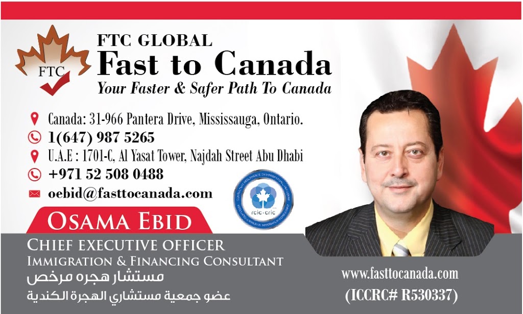 Fast to Canada | 966 Pantera Dr Unit #31, Mississauga, ON L4W 2S1, Canada | Phone: (905) 282-0009