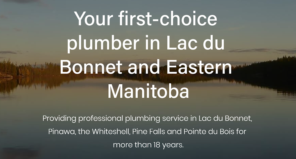Waters Edge Plumbing | 55 Lakeshore Bay, Lac du Bonnet, MB R0E 1A0, Canada | Phone: (204) 345-4848