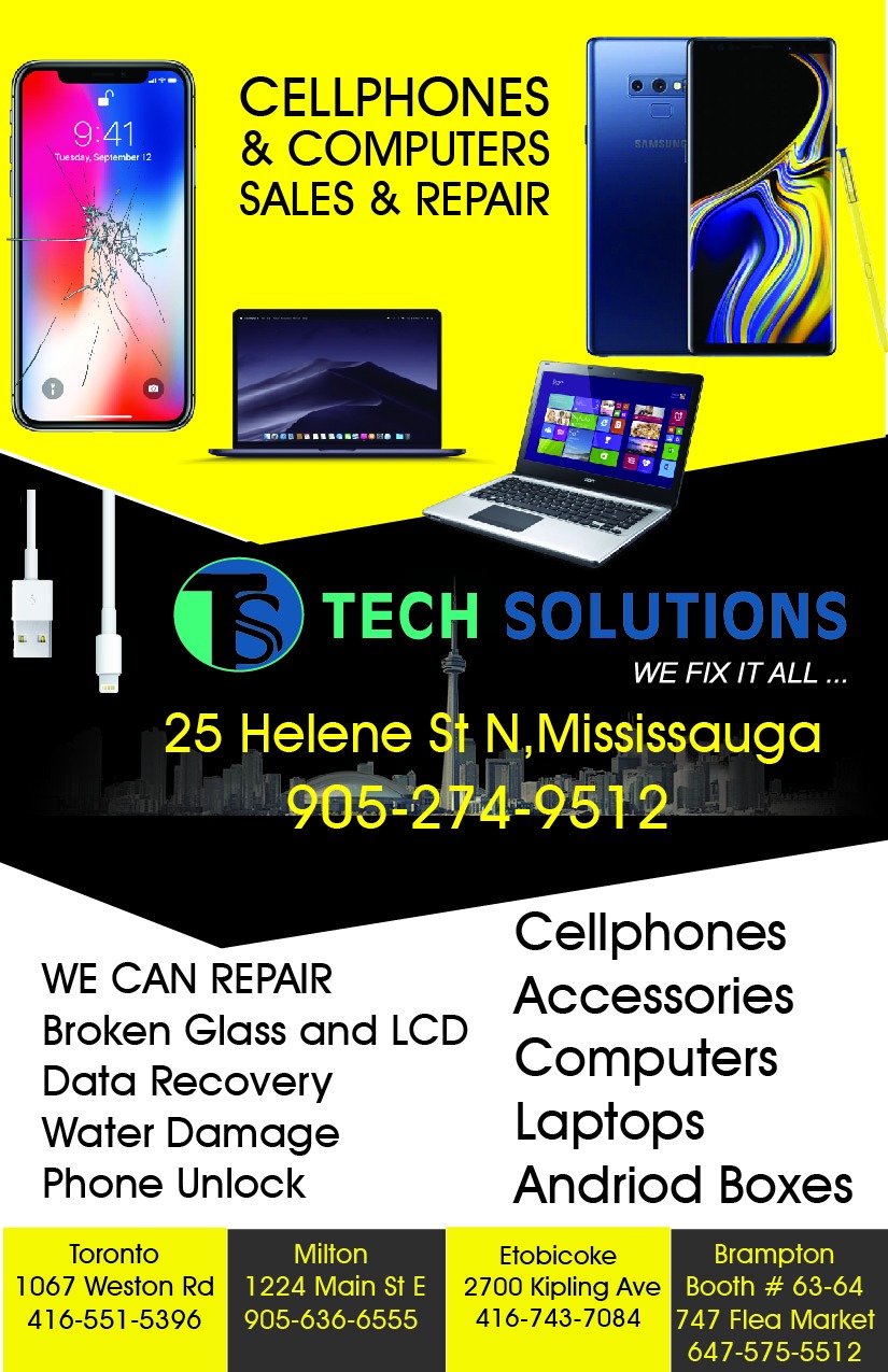 Tech Solutions | 25 Helene St N, Mississauga, ON L5G 3B6, Canada | Phone: (905) 274-9512