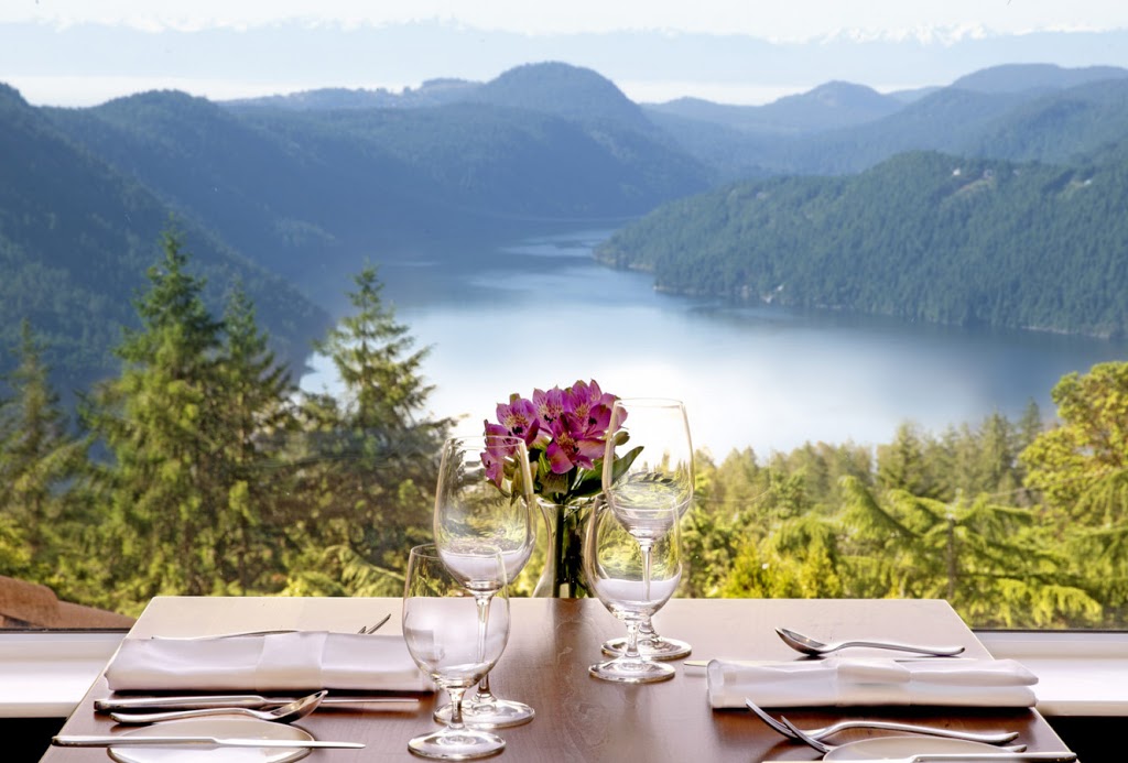 Alpina Restaurant at Villa Eyrie Resort | 600 Ebedora Ln, Malahat, BC V0R 2L0, Canada | Phone: (250) 856-0188