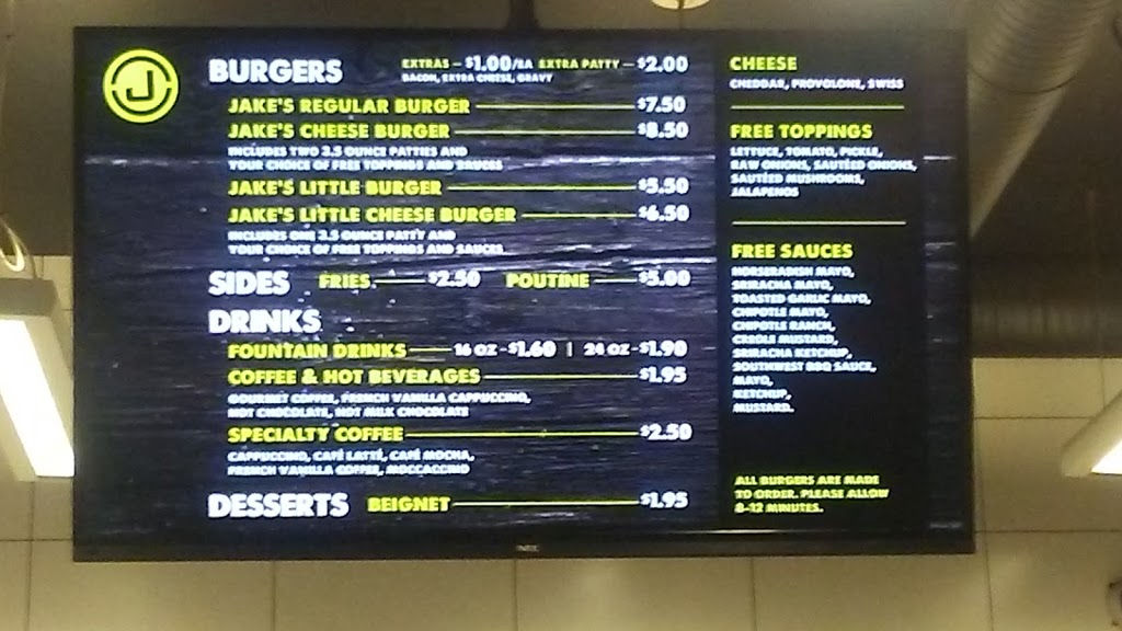 Jakes Burger | Hague, SK S0K 1X0, Canada | Phone: (306) 225-5005