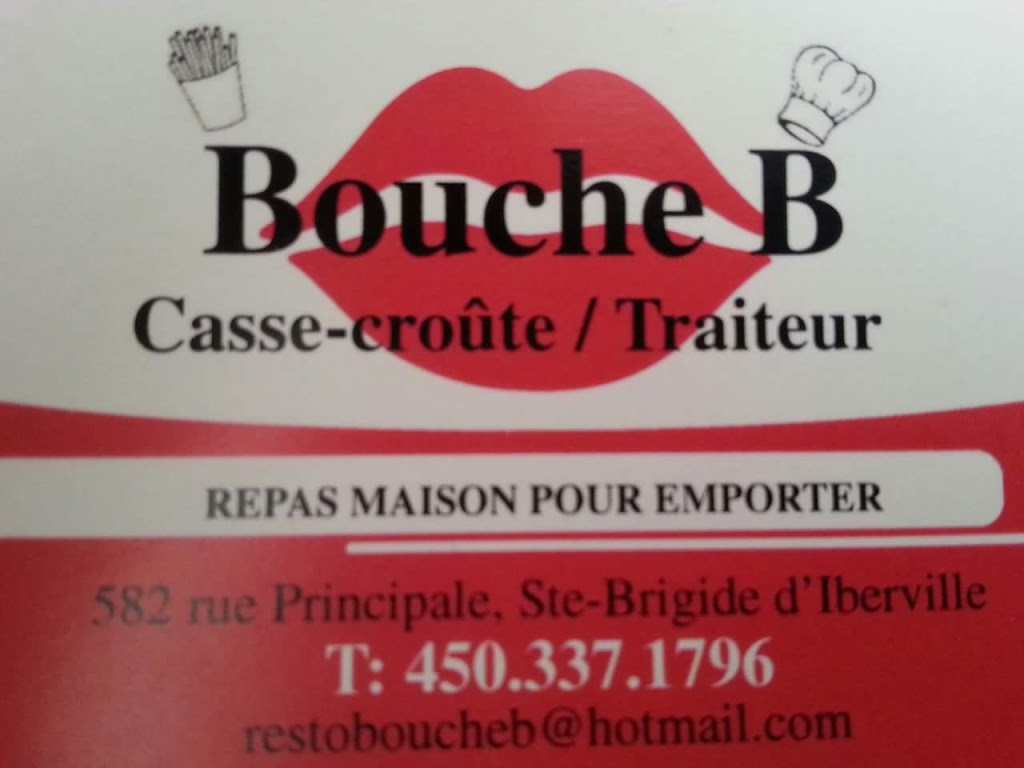 Resto Bouche B | 582 Rue Principale, Sainte-Brigide-dIberville, QC J0J 1X0, Canada | Phone: (450) 337-1796