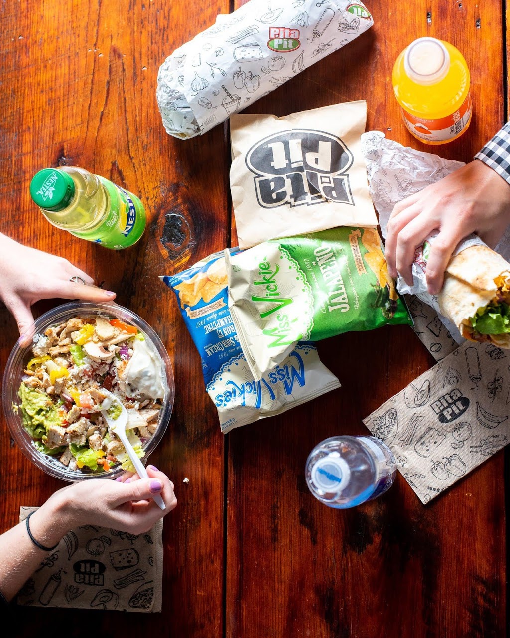 Pita Pit | 73 Queensway Street East, Simcoe, ON N3Y 4M5, Canada | Phone: (519) 426-7111