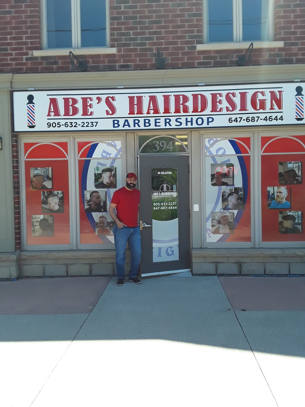 Abes Hairdesign Barbershop | 394 Plains Rd E, Burlington, ON L7T 2C8, Canada | Phone: (905) 632-2237