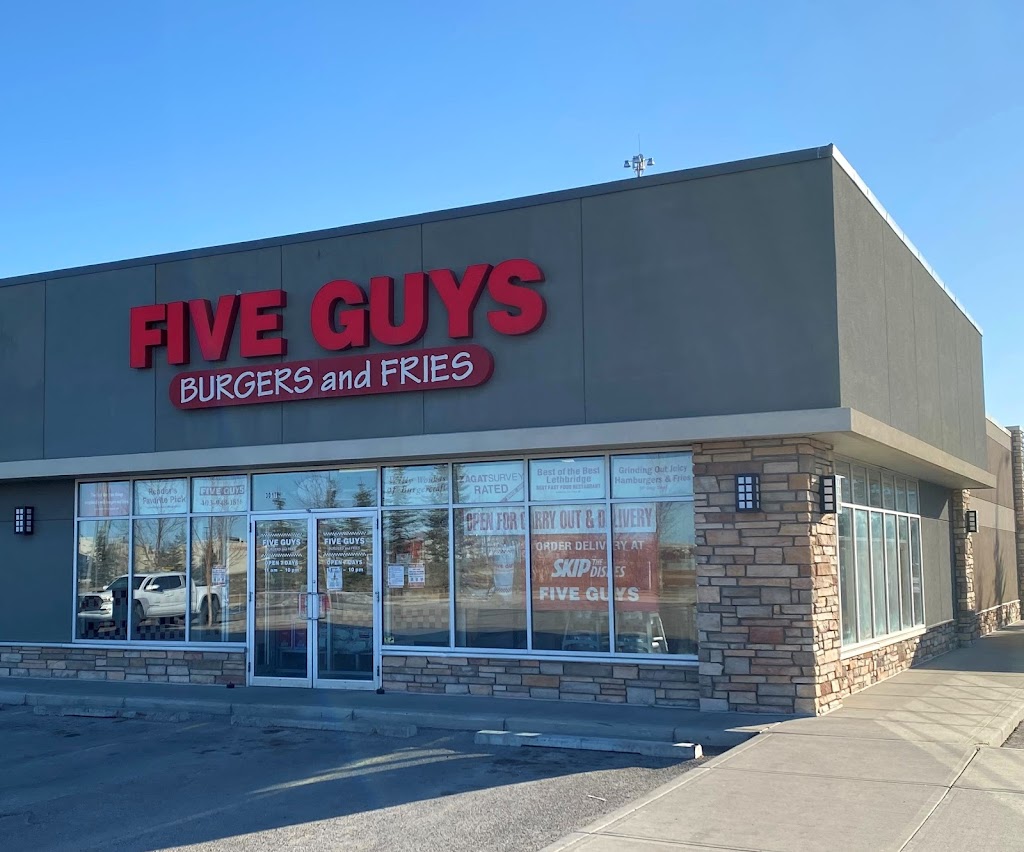 Five Guys | 100 Sierra Springs Dr SE, Airdrie, AB T4B 3G6, Canada | Phone: (403) 948-1816