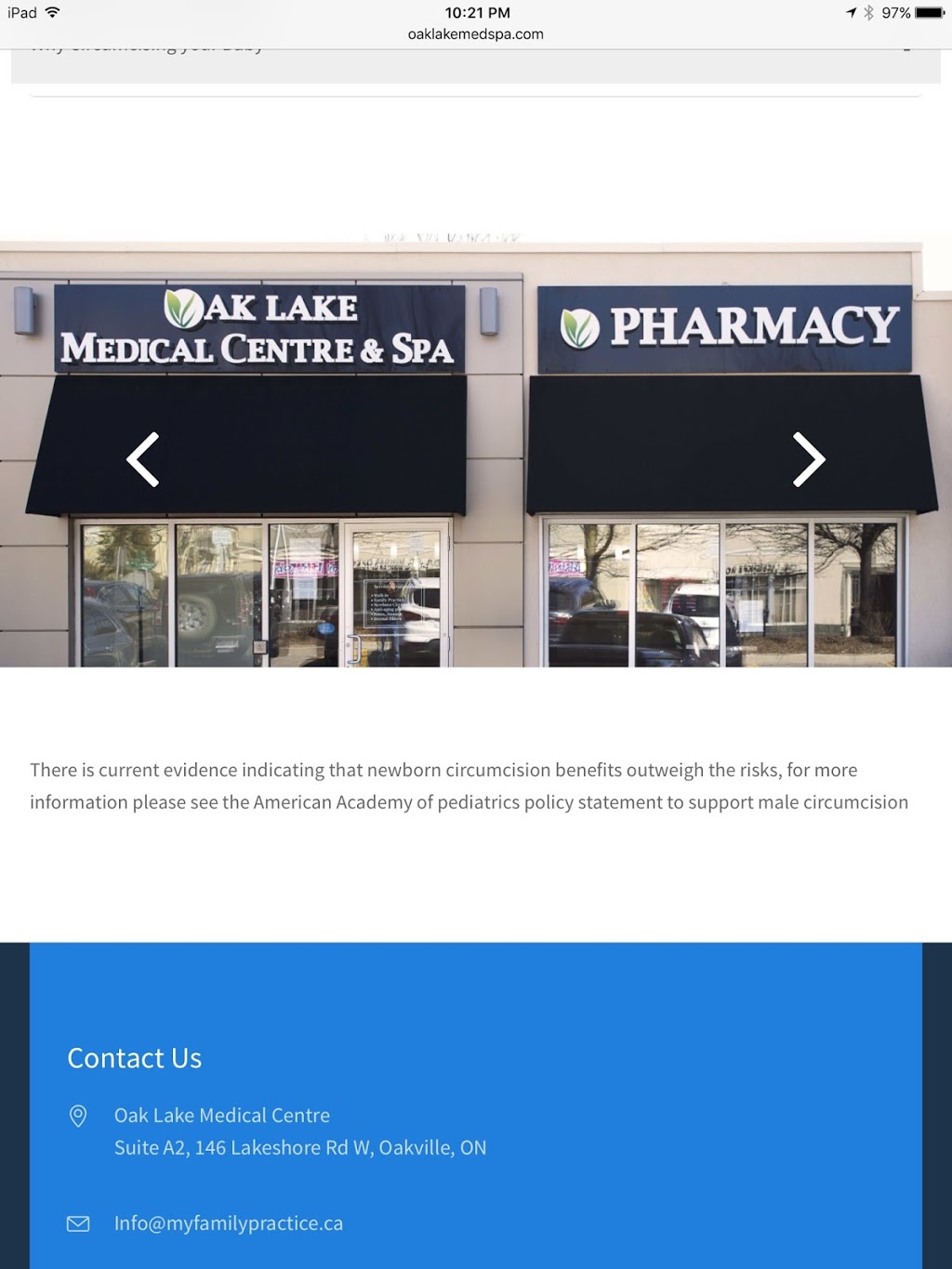 Oak Lake MED Spa | 146 Lakeshore Rd W, Oakville, ON L6K 1E4, Canada | Phone: (289) 837-4747