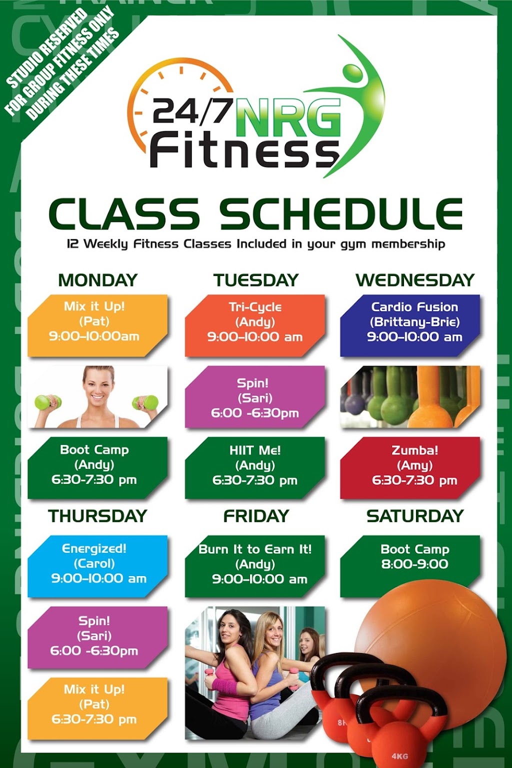 24/7 NRG Fitness | 443 The Queensway S, Keswick, ON L4P 3J4, Canada | Phone: (905) 989-2778