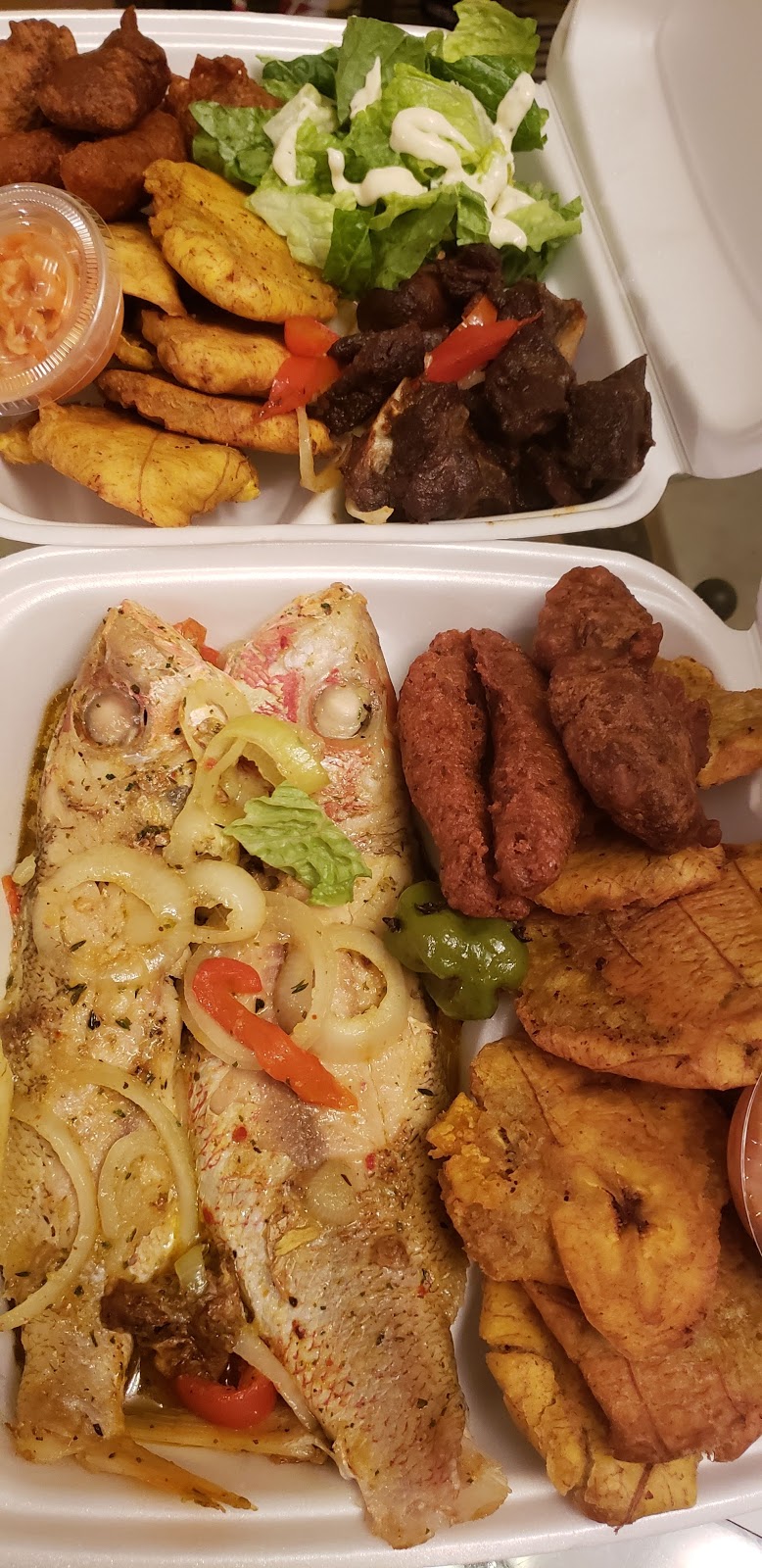 Restaurant La Belle Gonaivienne | 4433 Rue dAmiens, Montréal-Nord, QC H1H 2G9, Canada | Phone: (438) 794-8693