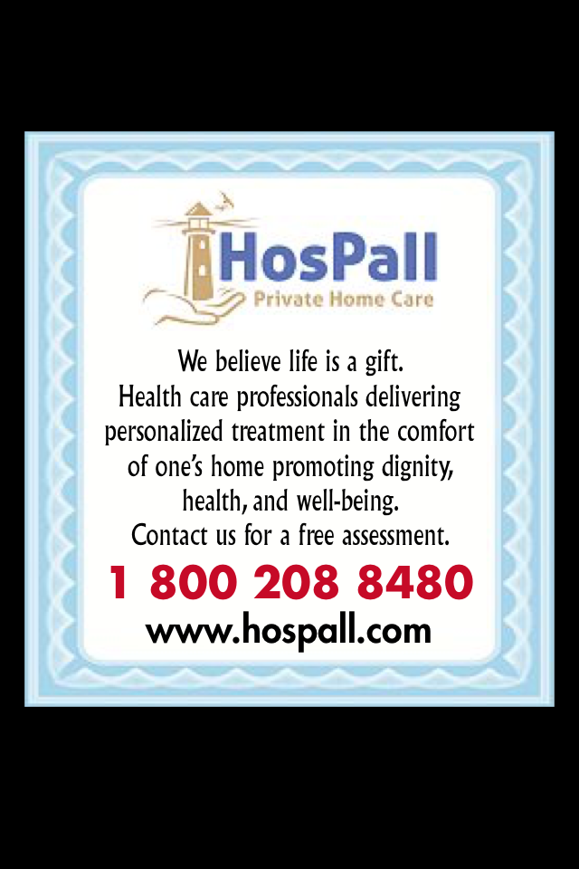 Hospall Private Homecare Inc. | 2174 King Rd, King City, ON L7B 1L5, Canada | Phone: (905) 539-0309