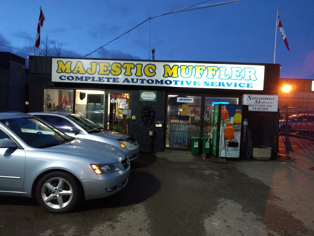 Majestic Muffler & Custom Exhaust | 6462 Kingston Rd, Scarborough, ON M1C 1L4, Canada | Phone: (416) 287-1807