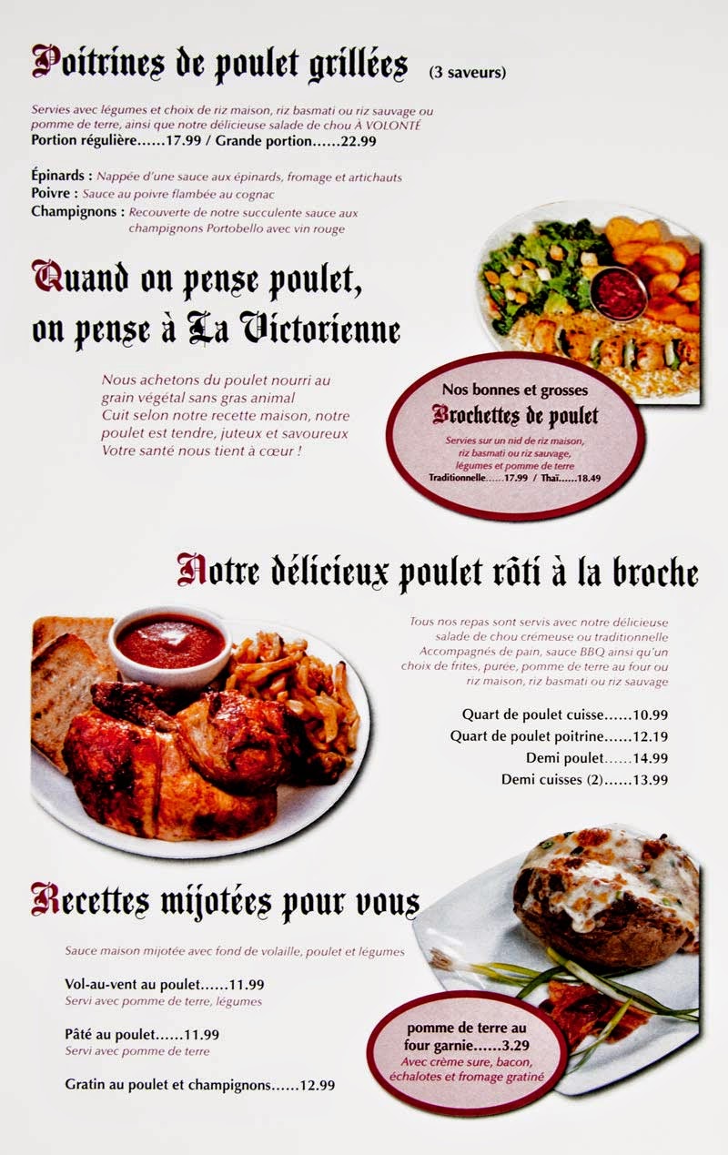 Rôtisserie La Victorienne | 1231 Notre-Dame, Lavaltrie, QC J5T 1R7, Canada | Phone: (450) 586-1337