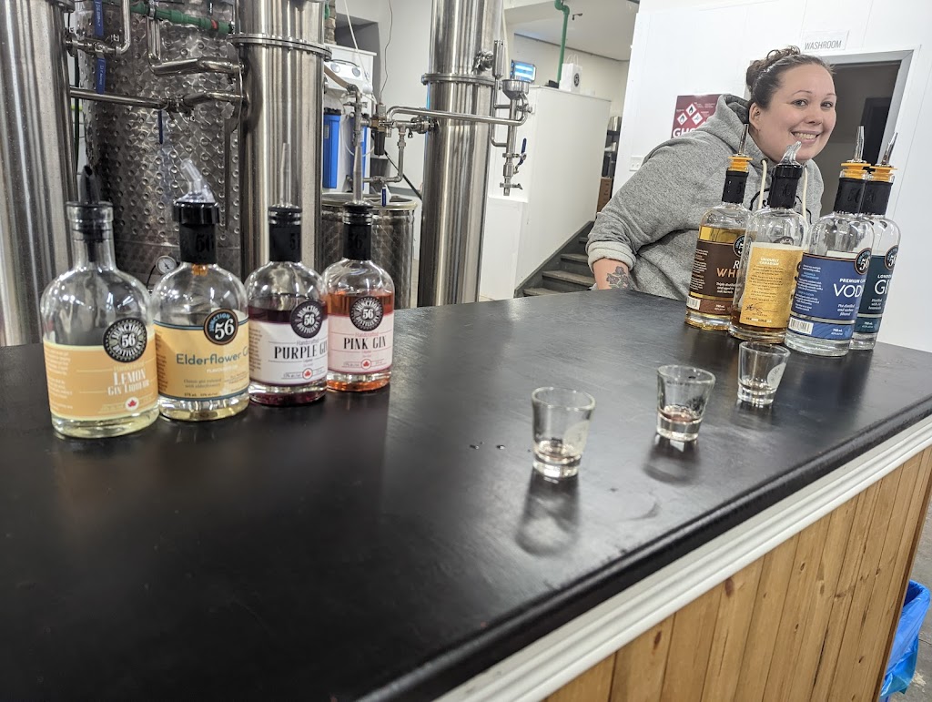 Junction 56 Distillery | 45 Cambria St, Stratford, ON N5A 1G8, Canada | Phone: (519) 305-5535