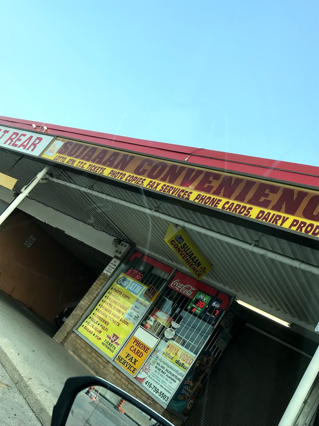 Sujaaan Convenience | 2404 Eglinton Ave E, Scarborough, ON M1K 2P3, Canada | Phone: (416) 752-2017