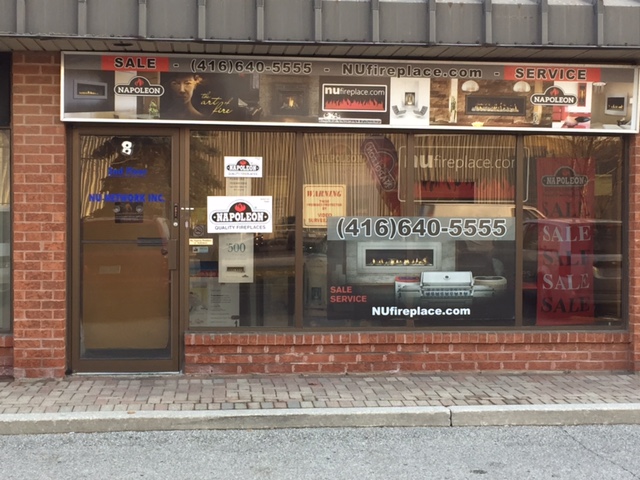 NU Fireplace.com | 23 McCleary Ct #8, Concord, ON L4K 3R6, Canada | Phone: (416) 640-5555